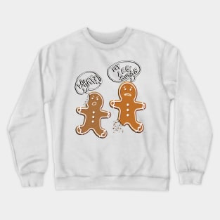 Funny Gingerbread Couple Gifts Cute Christmas Crewneck Sweatshirt